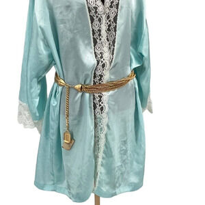 Vintage‎ Ann Taylor Gold Tone Metal 5 Multi Strand Belt